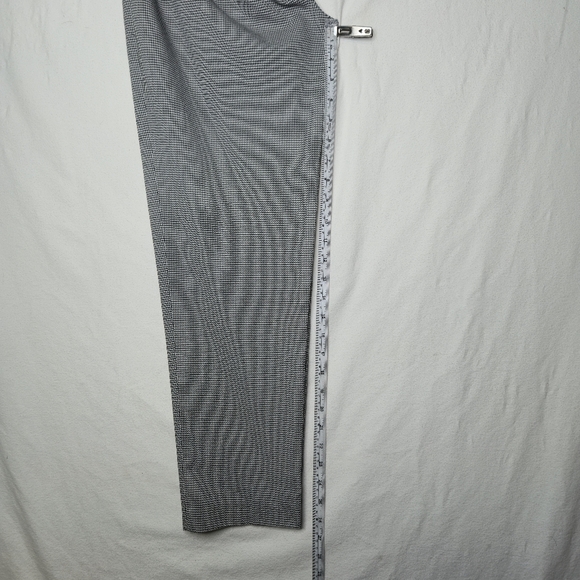 Jacob Ladies Black And White  Houndstooth Print Dress Pants Fitted Size 6 - Picture 4 of 6